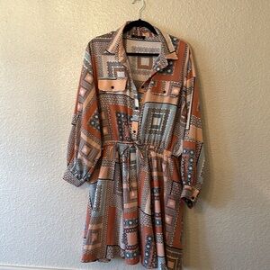 Boutique brand dress